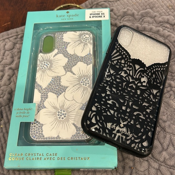 Two Kate Spade IPhone XS & IPhone X Cases - Picture 3 of 3